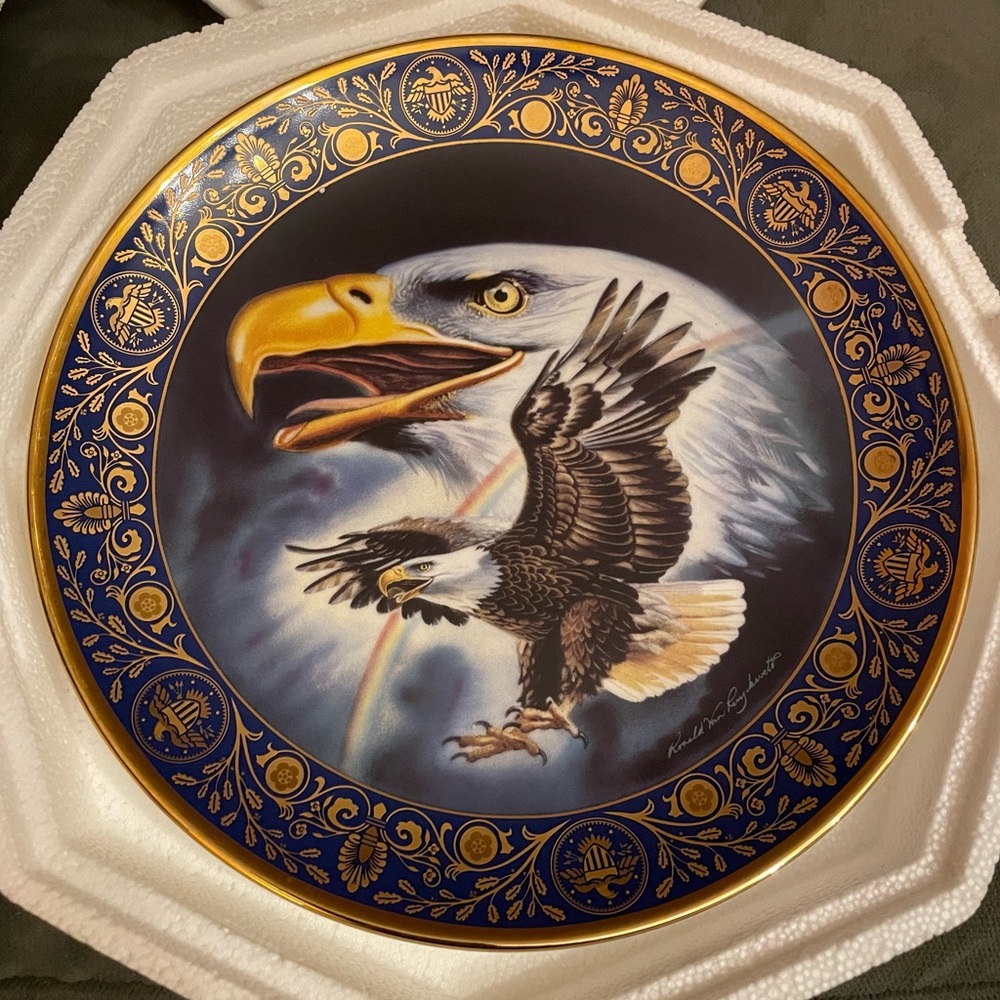 Franklin Mint Royal Doulton Profile of Freedom Collectors Plate